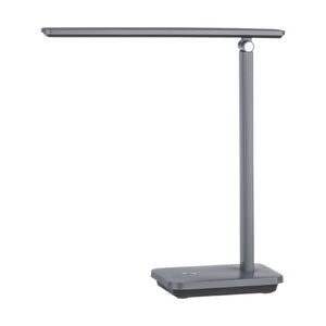 Eglo EU Iniesta Grey & Black Plastic LED Touch Dimmer Table Lamp