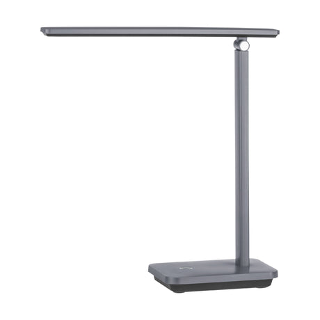 Eglo EU Iniesta Grey & Black Plastic LED Touch Dimmer Table Lamp