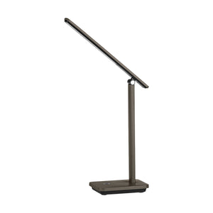Eglo EU Iniesta Black Plastic LED Touch Dimmer Table Lamp