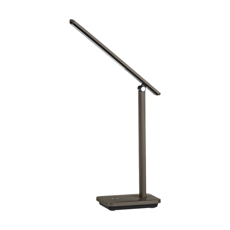 Eglo EU Iniesta Black Plastic LED Touch Dimmer Table Lamp