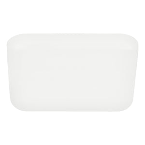 Eglo EU Rapita LED Recessed Light White Aluminium, Square, 7.5cm