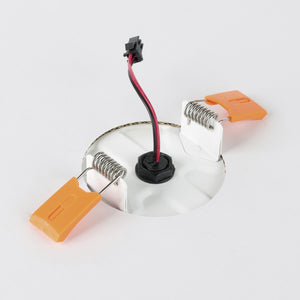 Eglo EU Rapita LED Recessed Light White Aluminium, Square, 10cm