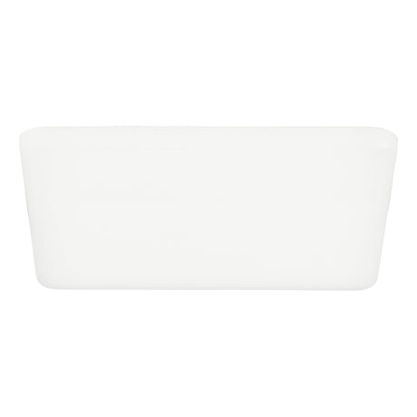 Eglo EU Rapita LED Recessed Light White Aluminium, Square, 10cm