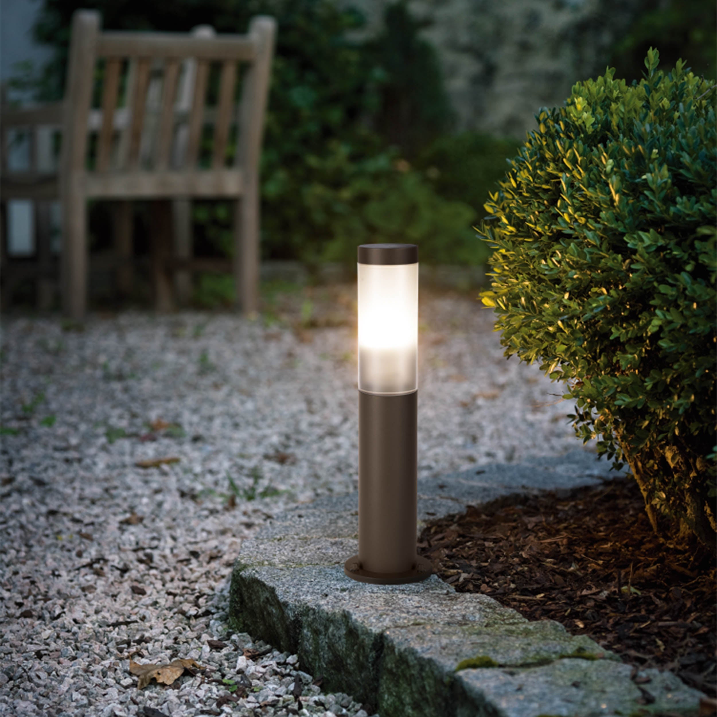 Eglo EU Hortunas LED Four Light Pendant Black Steel with Rounded Fumed Glass Shades
