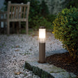 Eglo EU Helsinki Outdoor Pedestal Light Auburn with Motion Sensor 