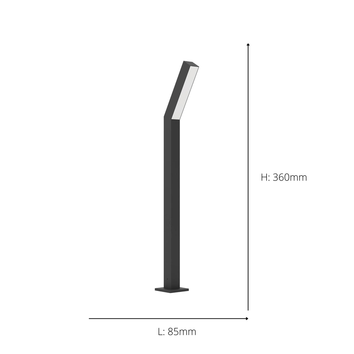 Eglo EU Ugento Black Outdoor Lamp