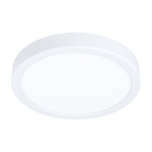 Eglo EU FUEVA?5 LED Surface?Mounted Light – White Steel, Warm White, Motion Sensor Ceiling Light, Indoor Lighting