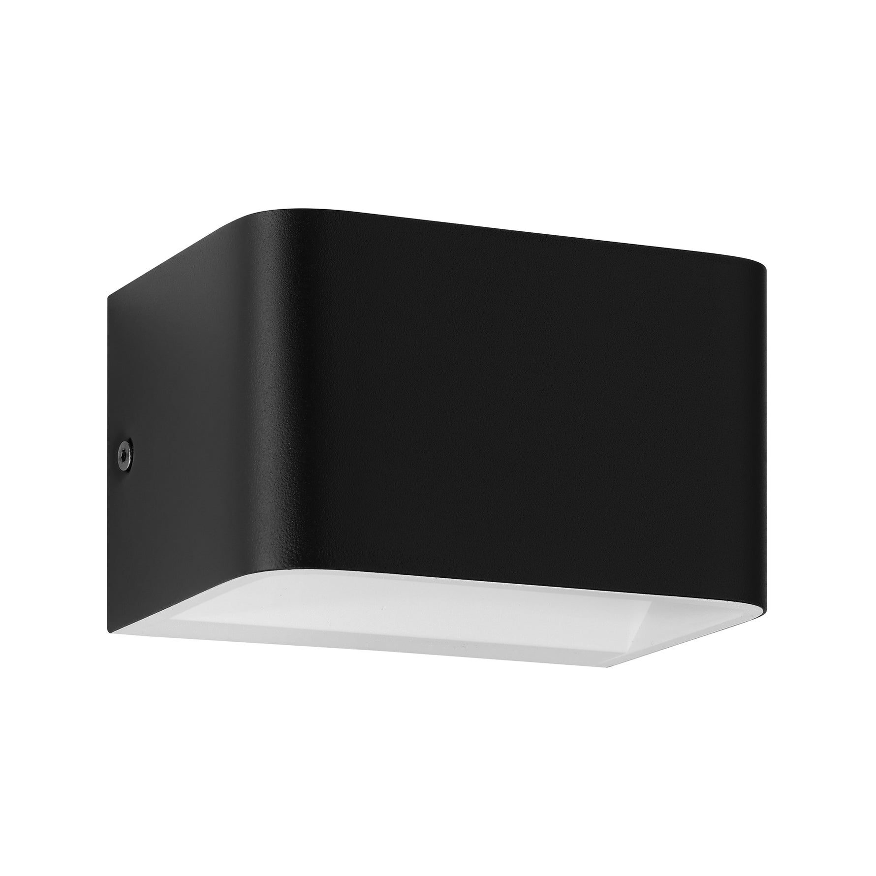 Eglo EU SANIA?4 Wall Light – Black & White Aluminium, Integrated LED, Warm White, Modern Indoor Wall Lighting product image - Endon Lighting from First Light Direct with great prices and fast UK delivery