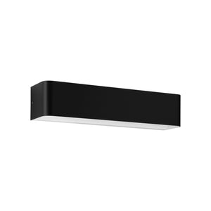 Eglo EU Sania 4 LED Black/White Cube Aluminium Wall Light