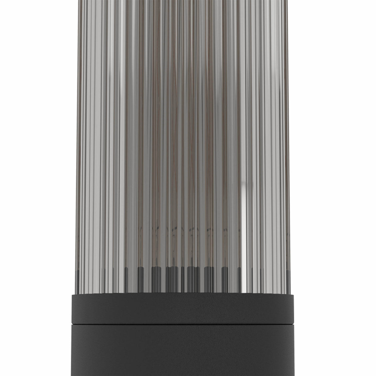 Eglo EU Salle Aluminum & Plastic Black Outdoor Pedestal Light