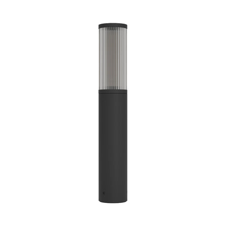 Eglo EU Salle Aluminum & Plastic Black Outdoor Pedestal Light