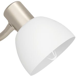 Eglo EU Macere  White Glass Classic Table Lamp