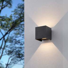 Eglo EU Calpino 3 LED Modern Outdoor Wall Light, Anthracite