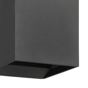 Eglo EU Calpino 3 LED Modern Outdoor Wall Light, Anthracite