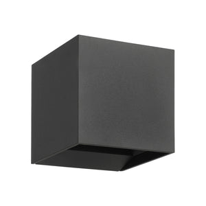 Eglo EU Calpino 3 LED Modern Outdoor Wall Light, Anthracite