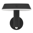 Eglo EU DREOLI Solar Outdoor Wall Light – Black Plastic, Motion Sensor, Warm White, IP44 Garden Lighting