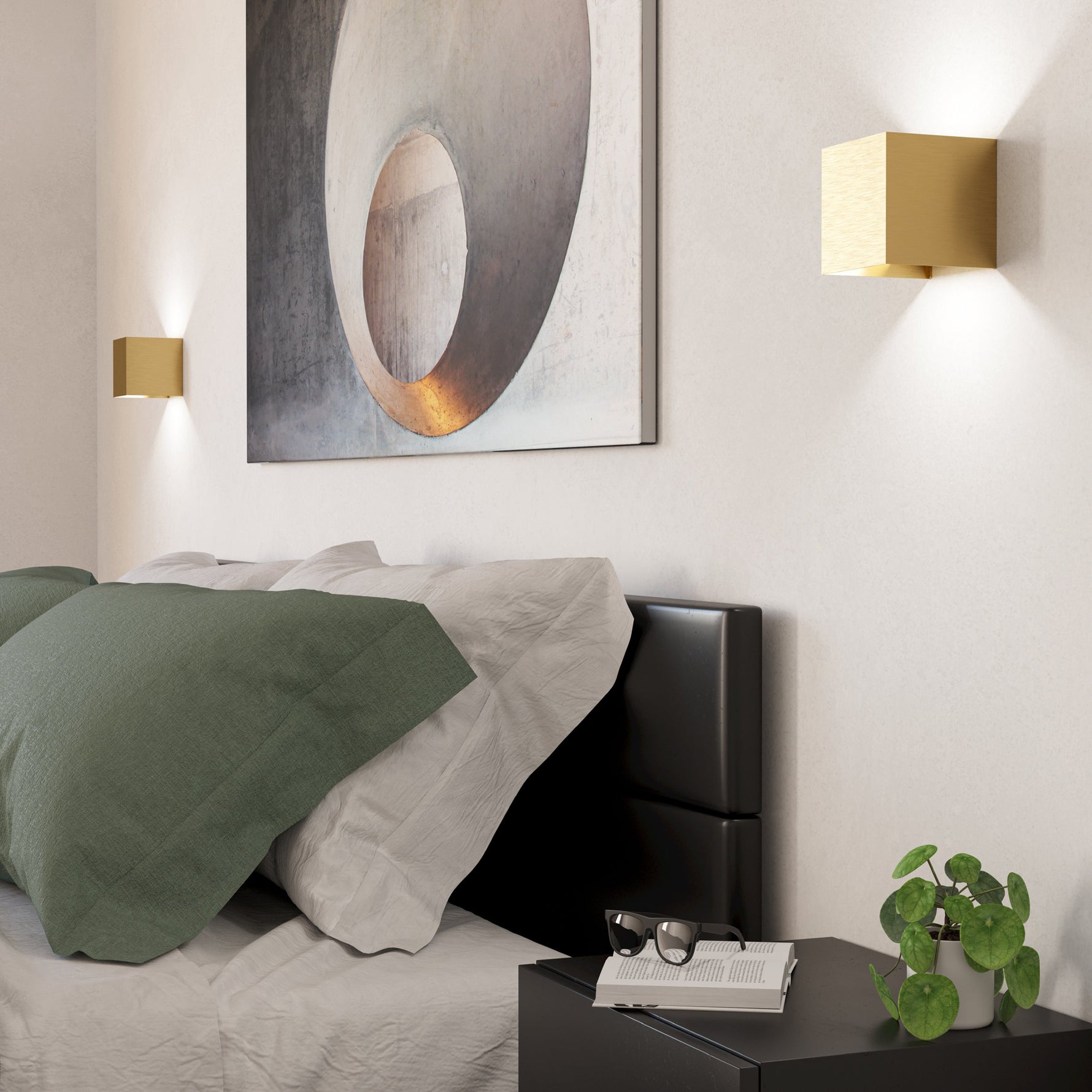 Eglo EU Rapita LED Recessed Light White Aluminium, Square, 10cm product image - Endon Lighting from First Light Direct with great prices and fast UK delivery