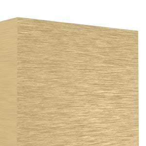 Eglo EU VALMONTONE LED Wall Light – Brushed Brass, Up & Down Lighting, Warm White, Indoor Feature Light