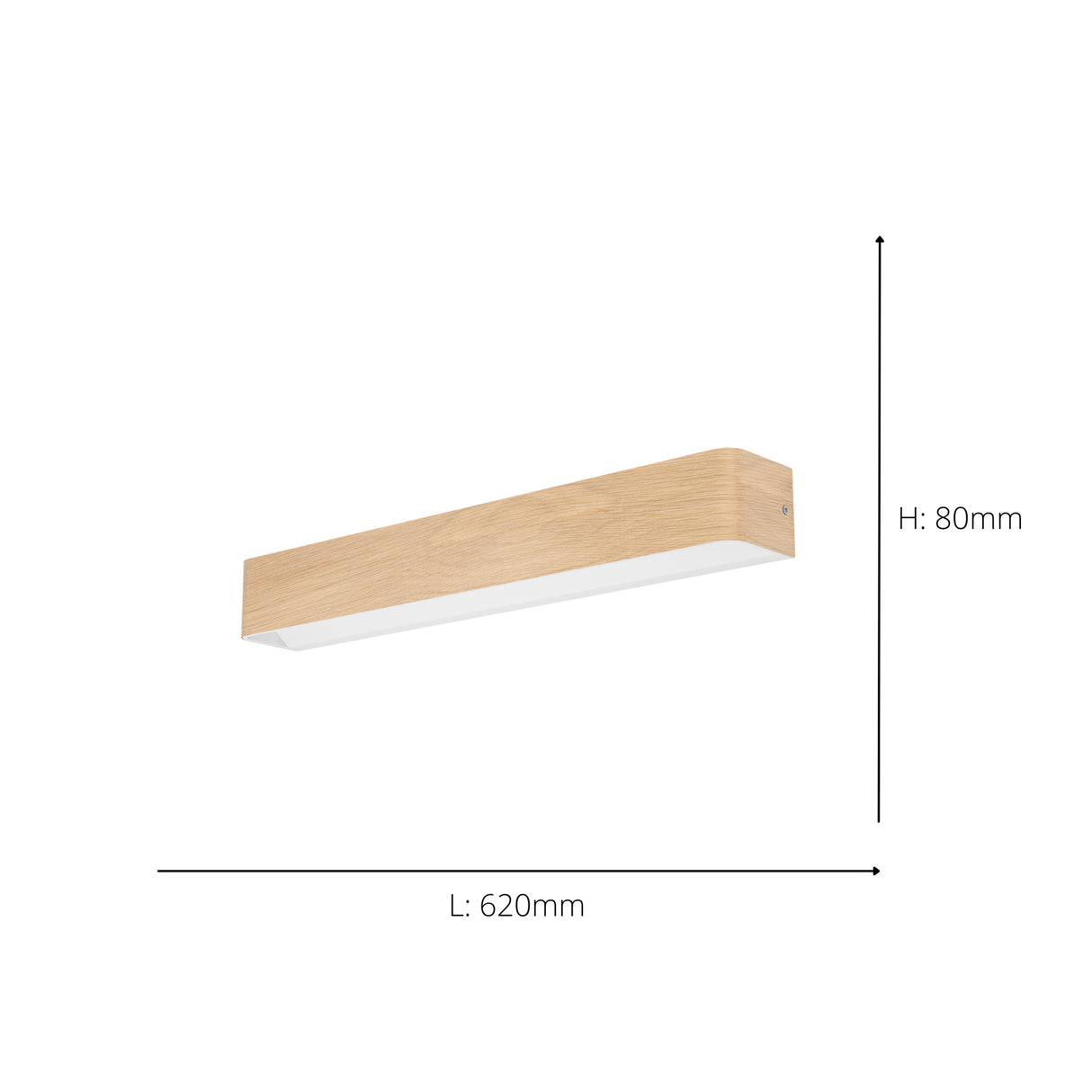 Eglo EU Sania 6 LED Brown Cube Steel Wall Light