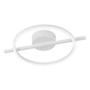 Eglo EU AMANDOLO LED Ceiling Light – Dimmable, Tuneable White, Remote Control, White, 1900?lm