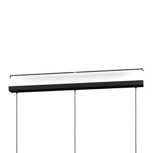 Eglo EU Balamorta-Z Black Steel LED Smart Control 3-Light Pendant