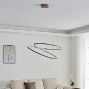 Eglo EU Ruotale Modern Sandy Steel LED Pendant Light