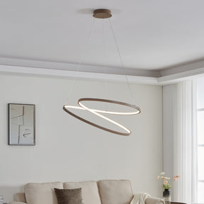 Eglo EU Ruotale Modern Sandy Steel LED Pendant Light
