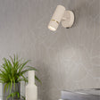 Eglo EU Caminia Sandy Steel Monochrome Wall Spotlight