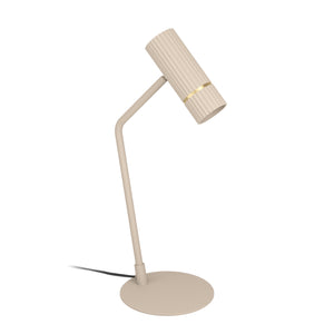 Eglo EU Caminia Sandy Steel Monochrome Contemporary Table Lamp