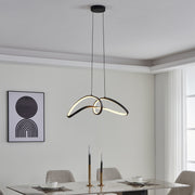 Eglo EU Calarossa-Z Modern Black Steel Smart Light Pendant