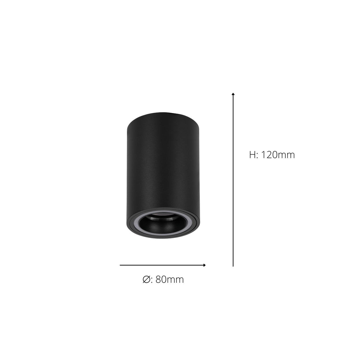 Eglo EU CAROSSO?Z Smart Surface?Mounted Light – Black Aluminium, RGB+CCT, Dimmable, Eglo EU connect.z Indoor Lighting