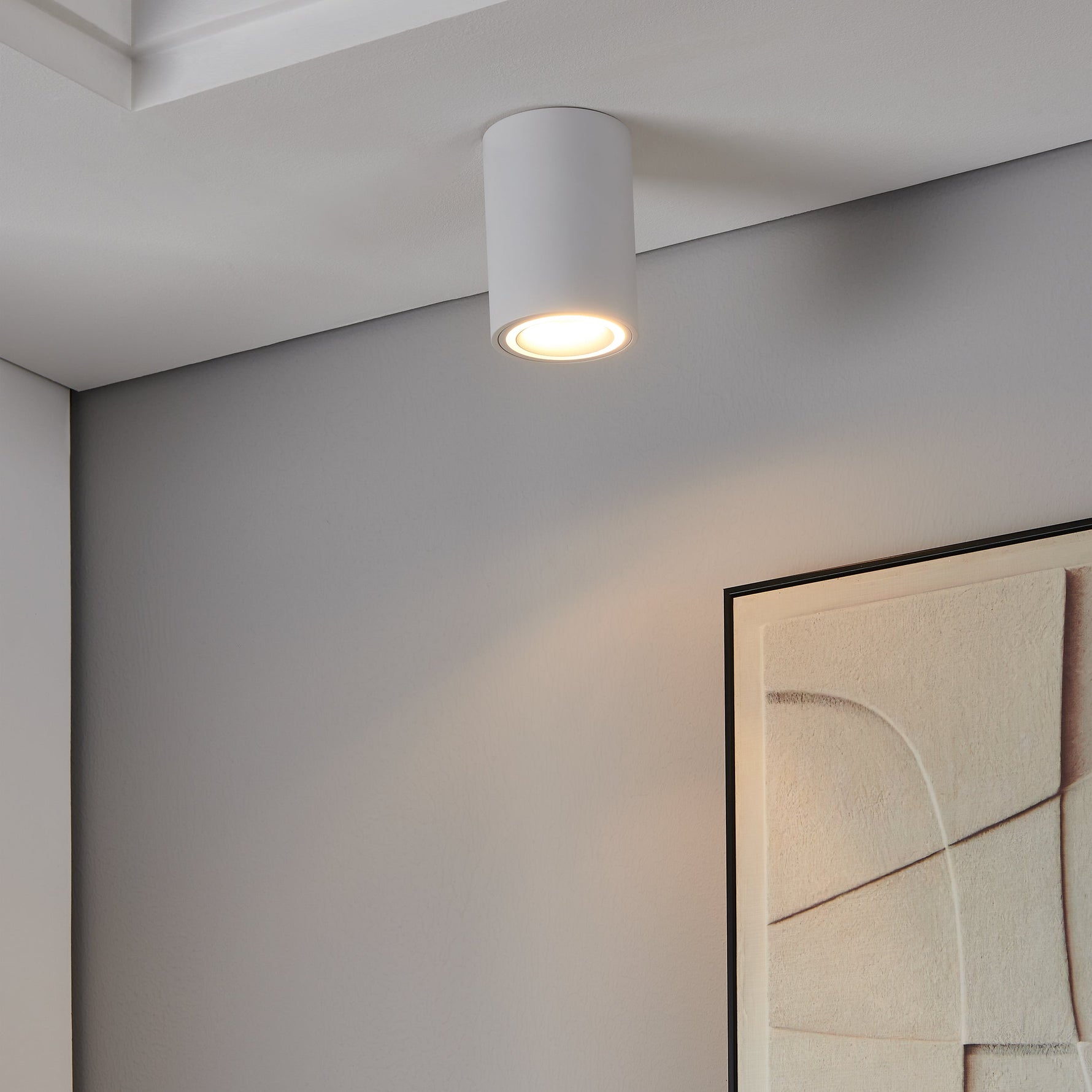 Eglo EU YORTH Pendant Light – White Steel, Black Textile Cable, E27, Vintage Indoor Pendant Lighting product image - Endon Lighting from First Light Direct with great prices and fast UK delivery