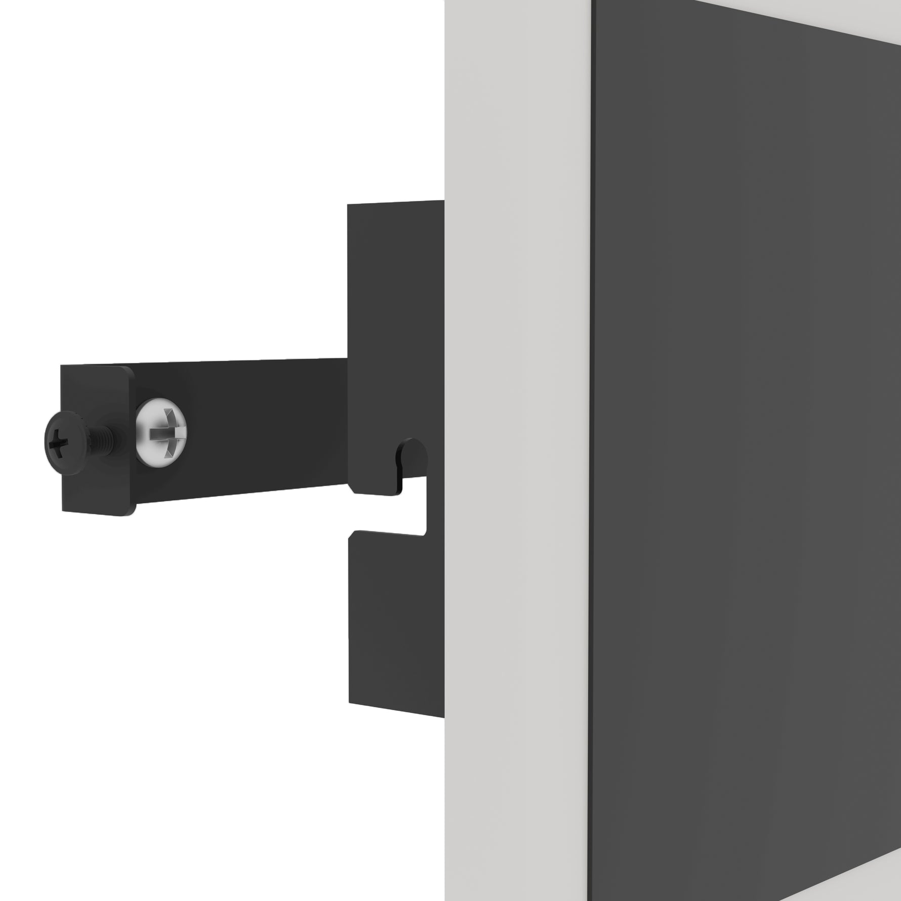 Eglo EU Talamello 1 Black Steel & Plastic LED Wall Light