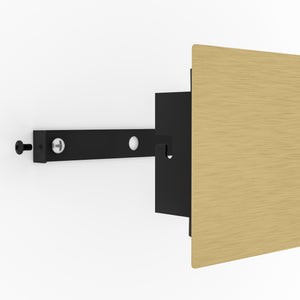 Eglo EU Talamello Brushed Gold Aluminium LED Wall Light