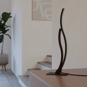 Eglo EU Grisolia Steel & Plastic Black LED Table Lamp