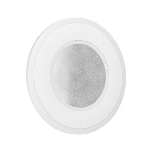 Eglo EU Macchioni LED Round White Crystal?Effect Design Indoor Wall Light