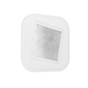 Eglo EU Macchioni LED Square White Crystal?Effect Design Indoor Wall Light