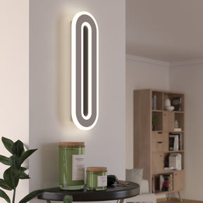 Eglo EU MACCHIONI LED Wall Light – White Finish, Crystal?Effect Diffuser, 1560?lm, Indoor Lighting