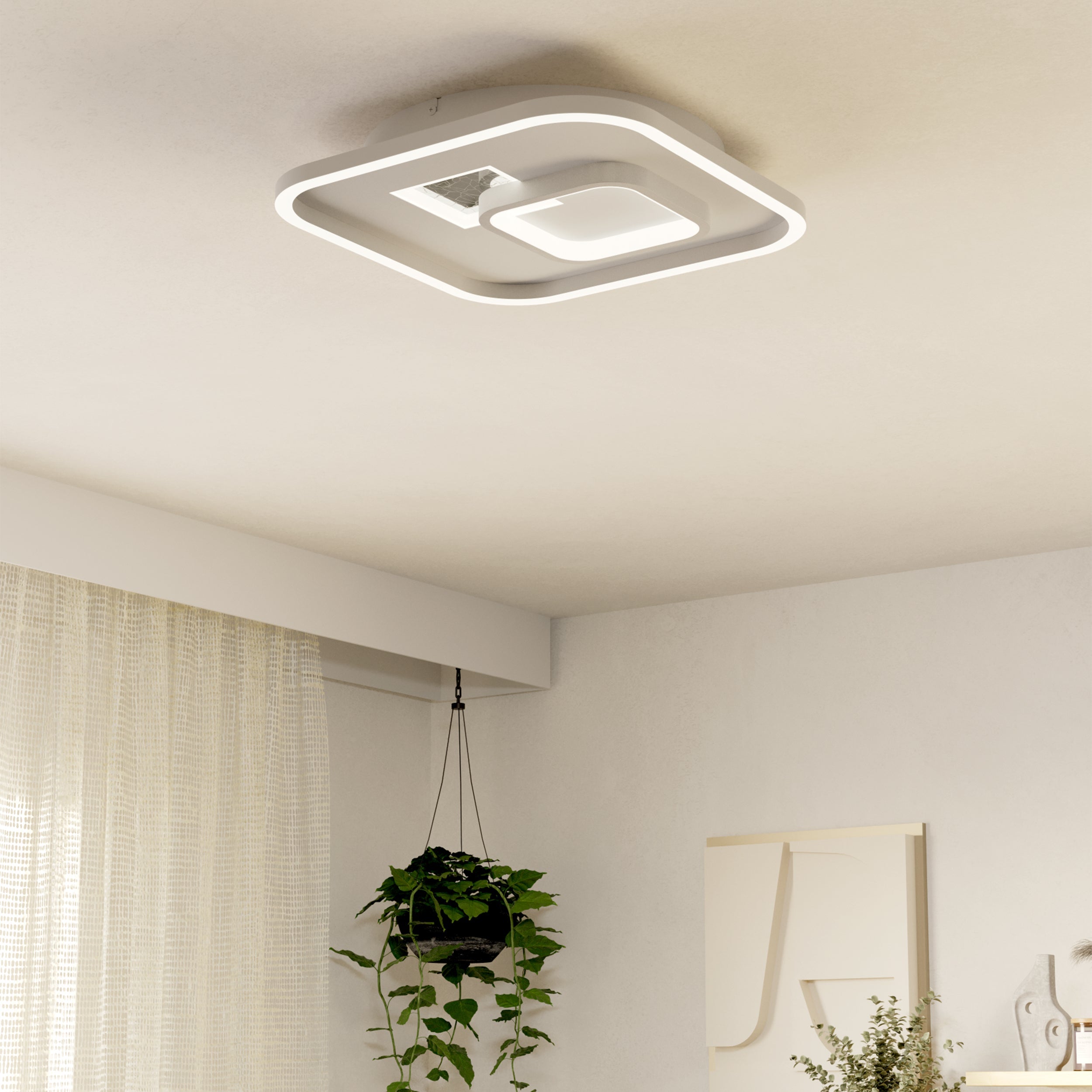 Eglo EU Carlton Black Metal 1 Light Ceiling Pendant, (D) 31cm