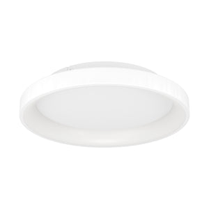 Eglo EU Loretello Steel LED Modern Ceiling Light, White