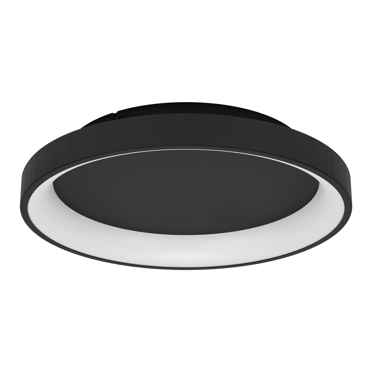 Eglo EU Loretello Steel LED Modern Ceiling Light, Black