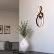 Eglo EU Serpins Black Aluminium & Steel Modern Wall Light