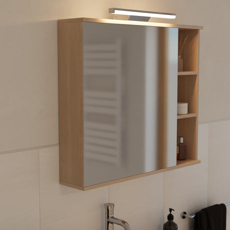 Eglo EU Regello-Z Chrome & Silver LED Smart Control Bathroom Mirror Light