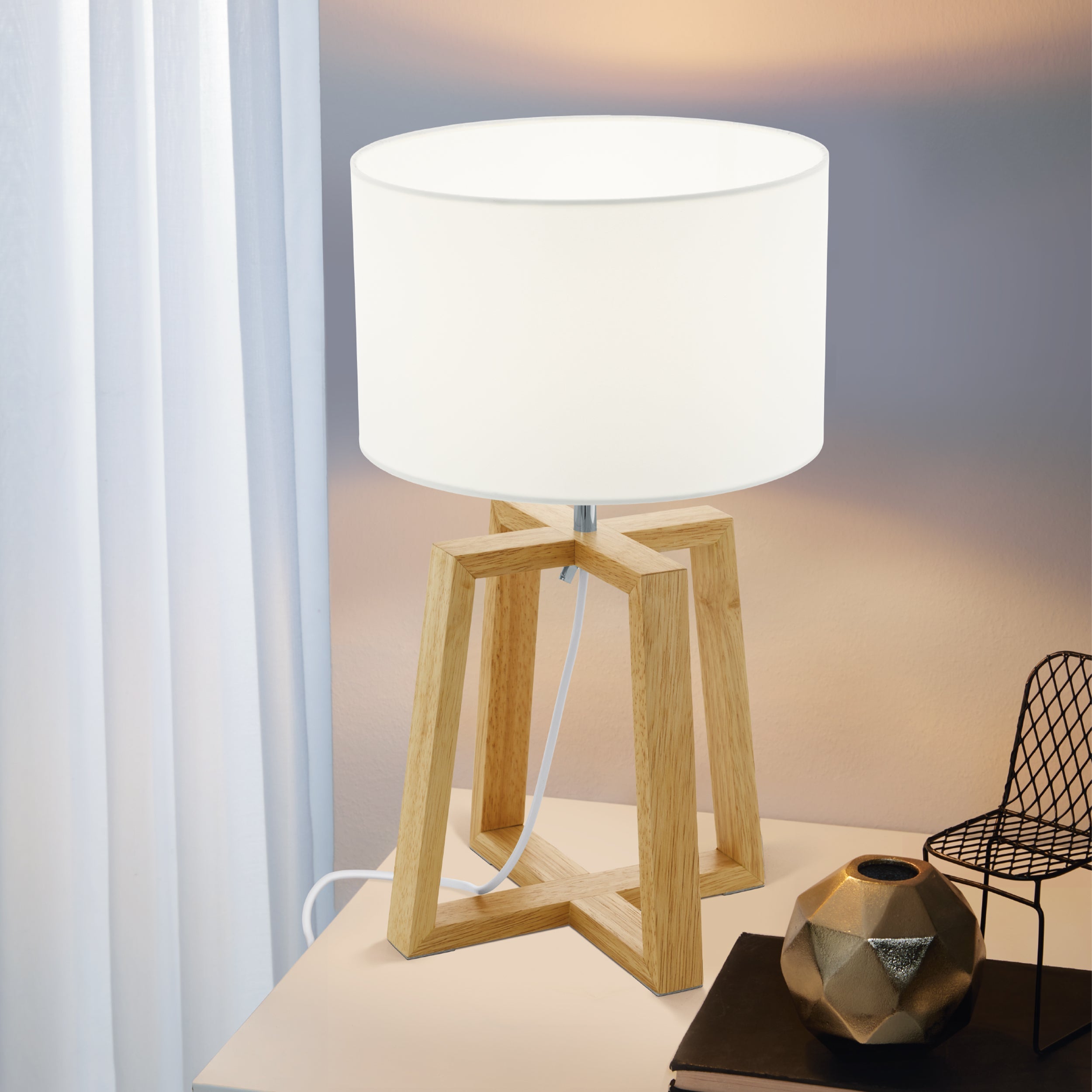 Eglo EU Podere Black Steel Modern Single Pendant