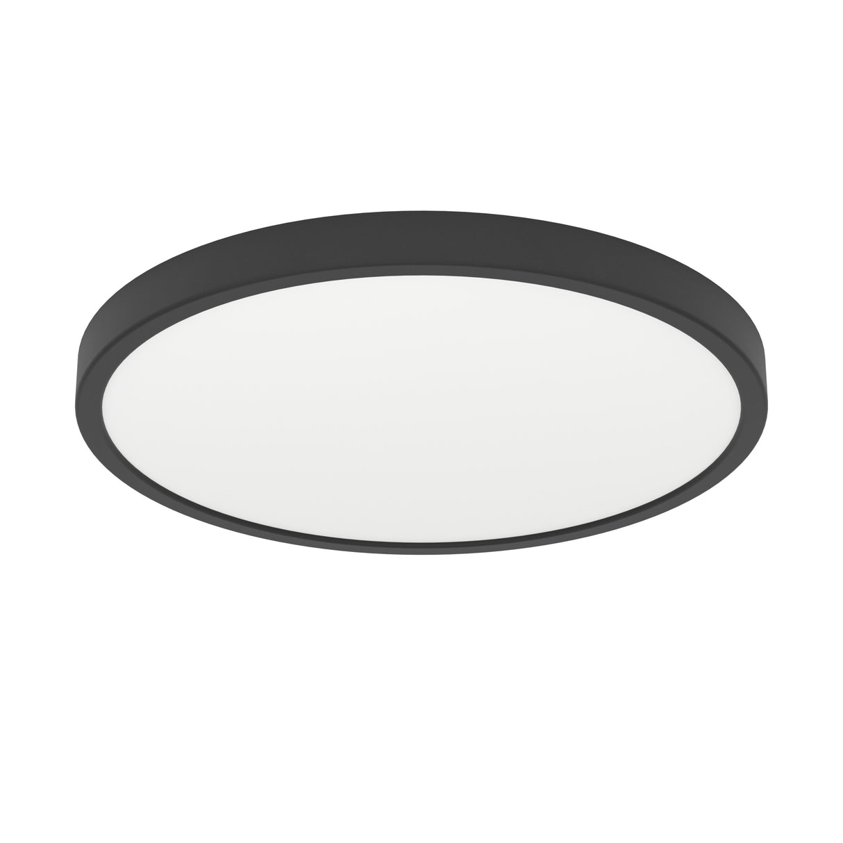 Eglo EU Fueva 6 Black LED Round Ceiling Light, 38.9cm