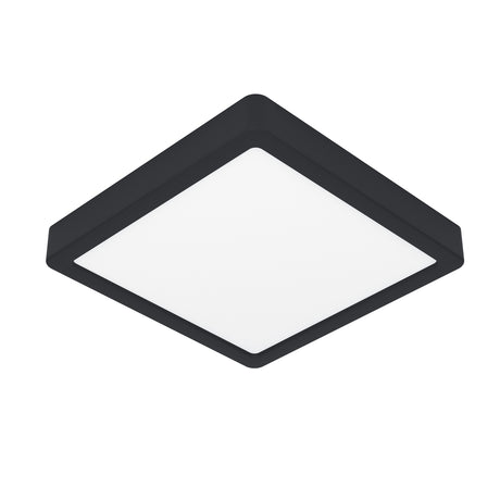 Eglo EU Fueva 6 Black LED Surface- Mounted Ceiling Light, 22cm