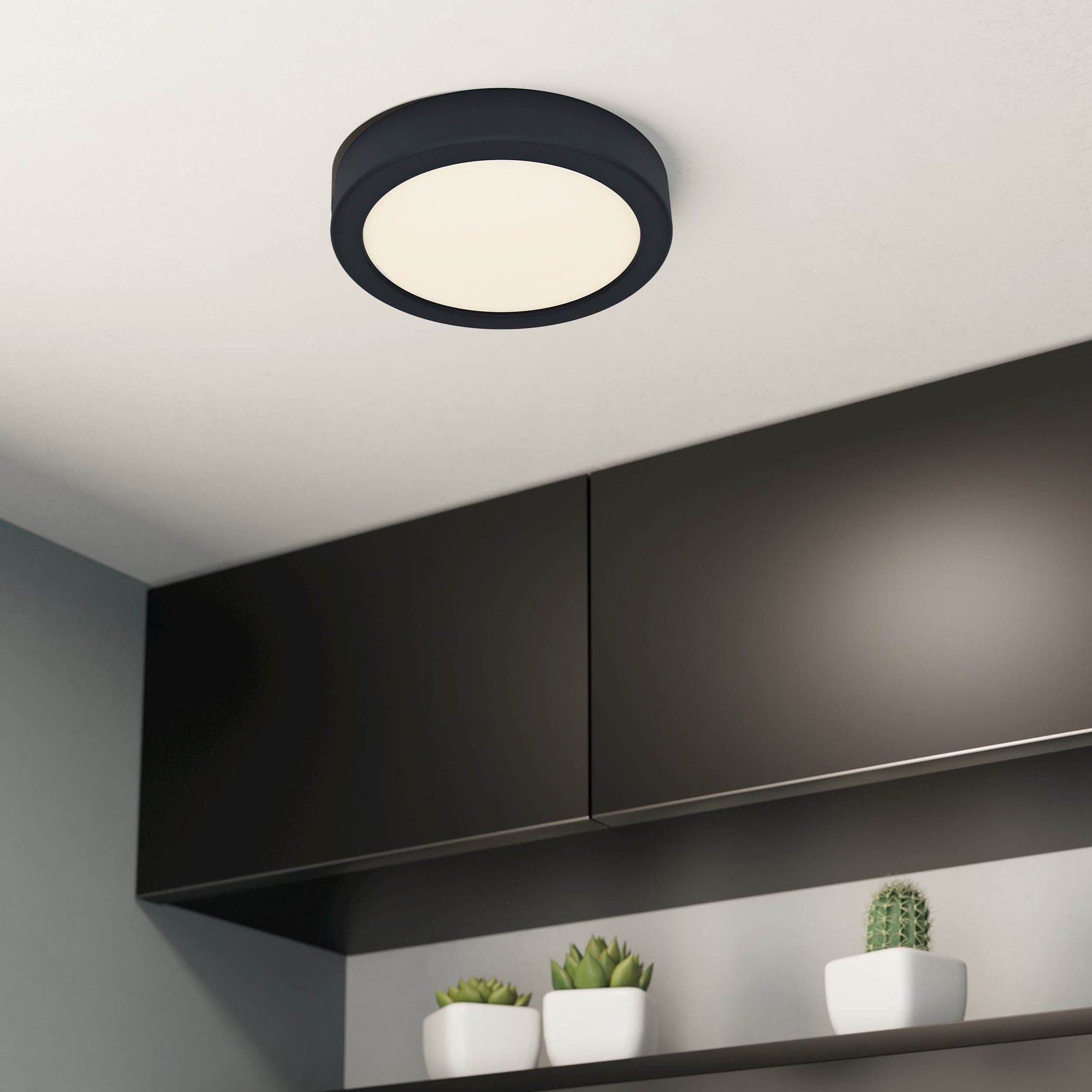 Eglo EU Riga LED Down Exterior Wall Light Anthracite product image - Endon Lighting from First Light Direct with great prices and fast UK delivery