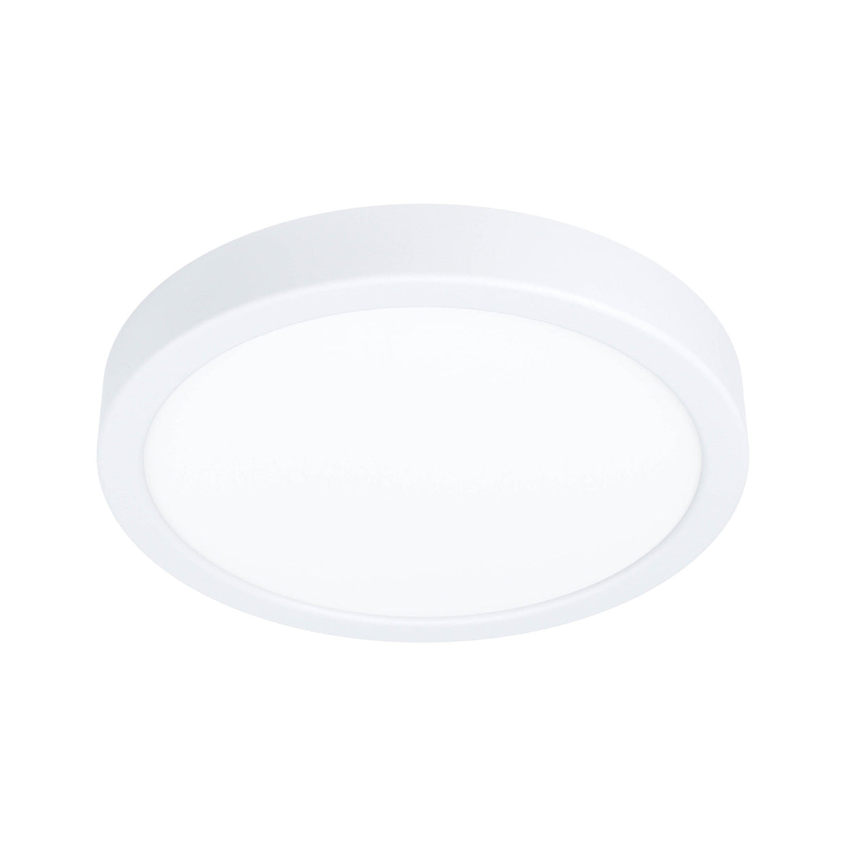Eglo EU Fueva 6 LED Ceiling Light White Round Ultra?Slim Profile 211mm