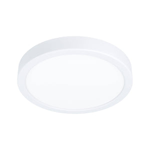 Eglo EU Fueva 6 LED Ceiling Light White Round Ultra?Slim Profile 211mm