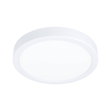 Eglo EU Fueva 6 LED Ceiling Light White Round Ultra?Slim Profile 211mm
